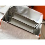 HERM Mini Sac Roulis 18cm Bag In Pearl Grey Evercolor - Image 3