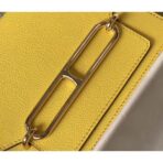 HERM Mini Sac Roulis 18cm Bag In Yellow Evercolor - Image 5
