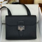 HERM Sac a Depeches 21 Bag in Black