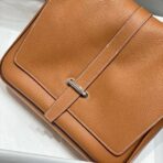 HERM Steve Light Junior Messenger Bag in Gold - Image 7