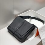 HERM Steve Light Junior Messenger Bag in Black - Image 3