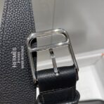 HERM Steve Light Junior Messenger Bag in Black - Image 5