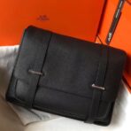 HERM Steve 35 Messenger Bag In Black