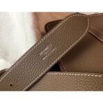 HERM Steve 35 Messenger Bag In Taupe - Image 4