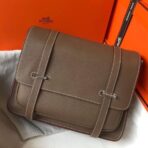 HERM Steve 35 Messenger Bag In Taupe
