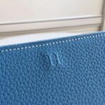 HERM Blue Jean Azap Zipped Wallet - Image 5