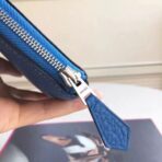 HERM Blue  Azap Zipped Wallet - Image 2