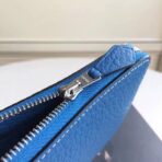 HERM Blue  Azap Zipped Wallet - Image 4