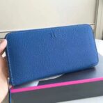 HERM Blue  Azap Zipped Wallet