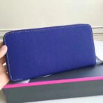 HERM Blue Electric  Azap Zipped Wallet - Image 2