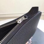 HERM Black  Azap Zipped Wallet - Image 7