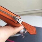 HERM Orange  Azap Zipped Wallet - Image 6