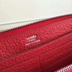 HERM Red  Azap Zipped Wallet - Image 7