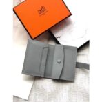 HERM Bearn Mini Wallet In Blue Lin - Image 3