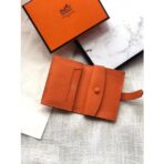 HERM Bearn Mini Wallet In Orange - Image 3