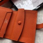 HERM Bearn Mini Wallet In Orange - Image 5