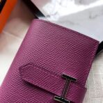 HERM Bearn Mini Wallet In Purple - Image 2
