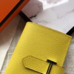 HERM Bearn Mini Wallet In Yellow - Image 2