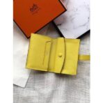 HERM Bearn Mini Wallet In Yellow - Image 3