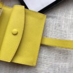 HERM Bearn Mini Wallet In Yellow - Image 5
