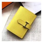 HERM Bearn Mini Wallet In Yellow