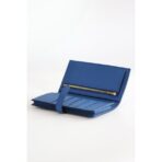 HERM Bearn Long  Wallet in Blue France - Image 7