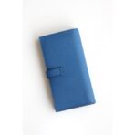 HERM Bearn Long  Wallet in Blue France - Image 9