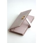 HERM Bearn Long  Wallet in Mauve Pale - Image 4