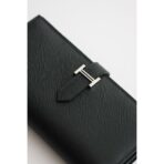 HERM Bearn Long  Wallet in Black - Image 2