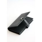 HERM Bearn Long  Wallet in Black - Image 4