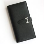 HERM Bearn Long  Wallet in Black