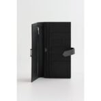 HERM Bearn Long  Wallet in All Black - Image 3