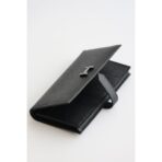 HERM Bearn Long  Wallet in All Black - Image 4