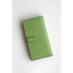 HERM Bearn Long  Wallet in Vert Criquet - Image 7