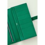 HERM Bearn Long  Wallet in Vert Vertigo - Image 6