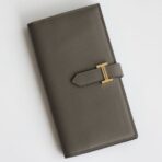 HERM Bearn Long  Wallet in Etain Swift