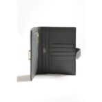 HERM Bearn Compact Wallet in Graphite Matte Alligator Leather - Image 5