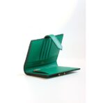 HERM Bearn Compact  Wallet in Vert Jade Chevre Mysore Goatskin - Image 5