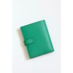 HERM Bearn Compact  Wallet in Vert Jade Chevre Mysore Goatskin - Image 9