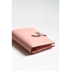 HERM Bearn Compact  Wallet in Rose Sakura Chevre Mysore Goatskin - Image 3