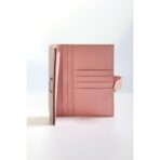 HERM Bearn Compact  Wallet in Rose Sakura Chevre Mysore Goatskin - Image 4