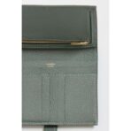HERM Bearn Compact  Wallet in Vert Amande Chevre Mysore Goatskin - Image 7