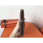 HERM Taupe  Bearn Gusset Wallet - Image 3