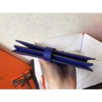 HERM Blue Electric  Bearn Gusset Wallet - Image 8