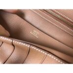 HERM Brown  Bearn Gusset Wallet - Image 7