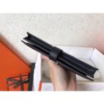 HERM Black  Bearn Gusset Wallet - Image 3