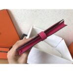 HERM Peach  Bearn Gusset Wallet - Image 3