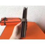 HERM Taupe  Bearn Gusset Wallet - Image 7