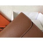 HERM Constance Long Wallet In Gold - Image 3