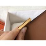 HERM Constance Long Wallet In Gold - Image 7